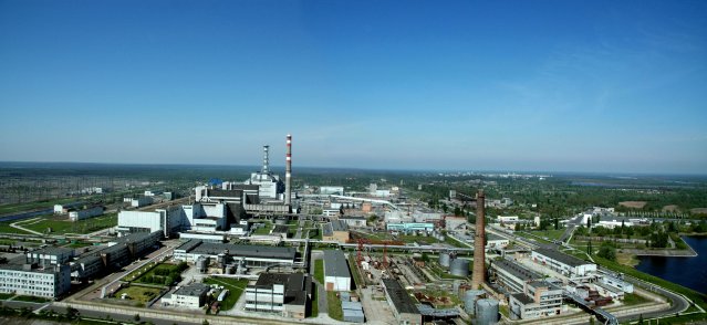 Панорама промышленной площадки