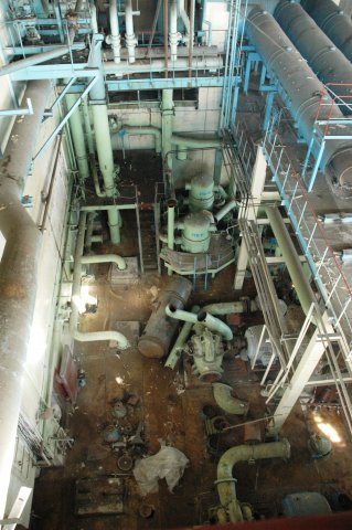 Демонтаж оборудования машзала, 13-09-2012